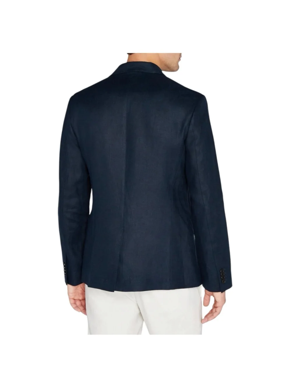 CLUB MONACO Men’s Summer Linen Blazer Navy Blue Marine Size 36